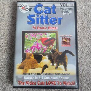 Cat Sitter DVD - 70 Exotic Birds